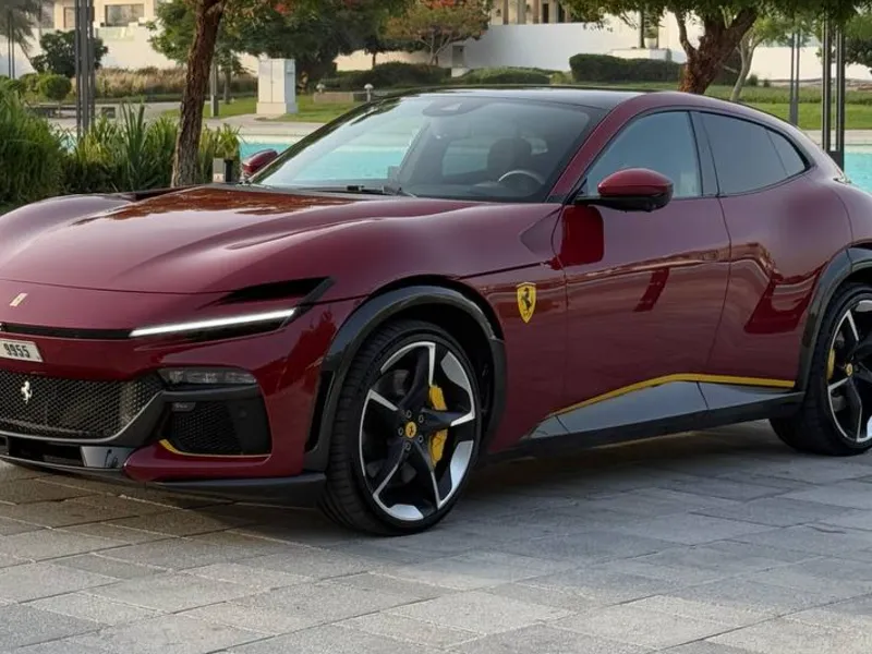 Ferrari Purosangue for rent in Dubai